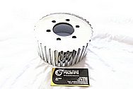 V8 Aluminum Supercharger / Blower Pulley AFTER Chrome-Like Metal Polishing and Buffing Services
