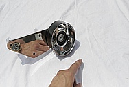Ford GT V8 Aluminum Supercharger Pulley AFTER Chrome-Like Metal Polishing and Buffing Services