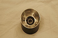 Ford GT V8 Aluminum Supercharger Idler Pulley BEFORE Chrome-Like Metal Polishing and Buffing Services