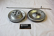 Steel Pulley BEFORE Chrome-Like Metal Polishing and Buffing Services
