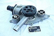 Dodge Hemi 6.1L Engine Steel Water Pump Pulley BEFORE Chrome-Like Metal Polishing and Buffing Services