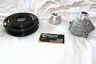 1950 Led Sled Mercury Steel Pulley BEFORE Chrome-Like Metal Polishing and Buffing Services / Restoration Services 