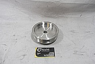 Aluminum Pulley BEFORE Chrome-Like Metal Polishing and Buffing Services / Restoration Services