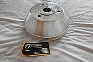 Aluminum Engine Pulley BEFORE Chrome-Like Metal Polishing - Aluminum Polishing 