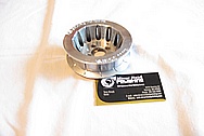 Ford Mustang V8 Pulley BEFORE Chrome-Like Metal Polishing and Buffing Services