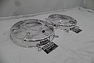 Aluminum Radiator Parts AFTER Chrome-Like Metal Polishing and Buffing Services - Aluminum Polishing Services 