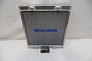 Ron Davis Aluminium Radiator BEFORE Chrome-Like Metal Polishing and Buffing Services / Restoration Services 