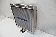 Ron Davis Aluminium Radiator BEFORE Chrome-Like Metal Polishing and Buffing Services / Restoration Services 