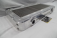417 Motorsports Aluminium Radiator BEFORE Chrome-Like Metal Polishing and Buffing Services / Restoration Services 