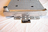 1967 Chevy Camaro V8 Aluminum Radiator BEFORE Chrome-Like Metal Polishing and Buffing Services