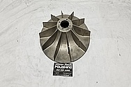 1969 Chevrolet Corvair Magnesium Radiator Cooling Fan BEFORE Chrome-Like Metal Polishing and Buffing Services / Restoration Services - Magnesium Polishing