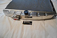 Aluminum Radiator BEFORE Chrome-Like Metal Polishing and Buffing Services / Restoration Services 