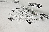 Aluminum RC Car Parts AFTER Chrome-Like Metal Polishing and Buffing Services / Restoration Services - Aluminum Polishing 