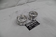 RC Radio Controlled Custom Aluminum Truck Wheels BEFORE Chrome-Like Metal Polishing and Buffing Services / Restoration Services - Aluminum Polishing 