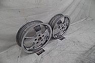 Scooter Aluminum Wheels AFTER Chrome-Like Metal Polishing and Buffing Services - Aluminum Polishing