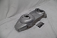 Aluminum Scooter Variator Cover Piece BEFORE Chrome-Like Metal Polishing and Buffing Services - Aluminum Polishing 