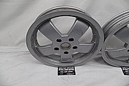 Scooter Aluminum Wheels BEFORE Chrome-Like Metal Polishing and Buffing Services - Aluminum Polishing