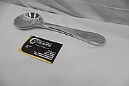 Aluminum Spoon Sculptures AFTER Chrome-Like Metal Polishing and Buffing Services / Restoration Services 