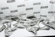Stainless Steel Stallion Sculpture AFTER Chrome-Like Metal Polishing | Stainless Steel Polishing | Sculpture Polishing Services