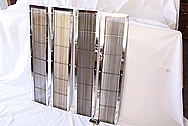 Stainless Steel Vent Pieces AFTER Chrome-Like Metal Polishing and Buffing Services / Restoration Services 