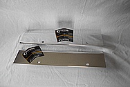 Aluminum Sheet Metal / Sign Pieces AFTER Chrome-Like Metal Polishing and Buffing Services / Restoration Services