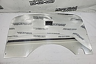 Aluminum Firewall Sheet AFTER Chrome-Like Metal Polishing and Buffing Services - Aluminum Polishing Services - Firewall Polishing Service 