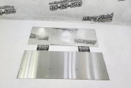 Custom Fabricated by Mirror Finish Polishing Stainless Steel Sheet Metal Plate AFTER Chrome-Like Metal Polishing and Buffing Services / Restoration Services - Sheet Metal Polishing - Custom Fabrication