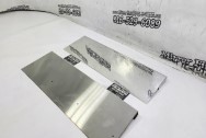 Custom Fabricated by Mirror Finish Polishing Stainless Steel Sheet Metal Plate AFTER Chrome-Like Metal Polishing and Buffing Services / Restoration Services - Sheet Metal Polishing - Custom Fabrication