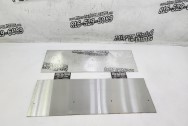 Custom Fabricated by Mirror Finish Polishing Stainless Steel Sheet Metal Plate AFTER Chrome-Like Metal Polishing and Buffing Services / Restoration Services - Sheet Metal Polishing - Custom Fabrication