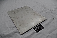 Steel Plate/ Sheet Metal BEFORE Chrome-Like Metal Polishing and Buffing Services / Restoration Services