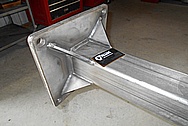 Aluminum Pole/Pipe Sheet Metal BEFORE Chrome-Like Metal Polishing and Buffing Services / Restoration Services