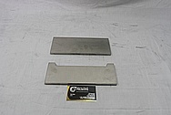 Titanium Metal Plate BEFORE Chrome-Like Metal Polishing and Buffing Services / Restoration Services