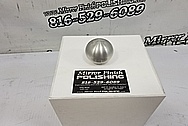 Aluminum 6 Speed Shifter Knob BEFORE Chrome-Like Metal Polishing and Buffing Services - Shifter Polishing Services