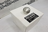 Aluminum 6 Speed Shifter Knob BEFORE Chrome-Like Metal Polishing and Buffing Services - Shifter Polishing Services