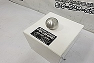 Aluminum 6 Speed Shifter Knob BEFORE Chrome-Like Metal Polishing and Buffing Services - Shifter Polishing Services