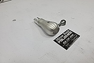 Aluminum Shifter Knob BEFORE Chrome-Like Metal Polishing and Buffing Services - Aluminum Polishing Services 