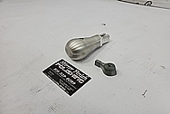 Aluminum Shifter Knob BEFORE Chrome-Like Metal Polishing and Buffing Services - Aluminum Polishing Services 