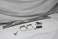 Aluminum Toyota Supra Strut Tower Bar AFTER Chrome-Like Metal Polishing and Buffing Services / Restoration Services 