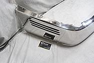 Stainless Steel Porsche Targa Top Bar AFTER Chrome-Like Metal Polishing and Buffing Services / Restoration Services 