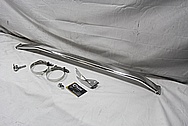 Aluminum Toyota Supra Strut Tower Bar AFTER Chrome-Like Metal Polishing and Buffing Services / Restoration Services 