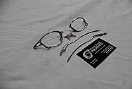 Oakley Titanium Sunglass Frames / Sunglasses AFTER Chrome-Like Metal Polishing and Buffing Services / Restoration Services 