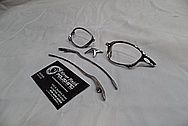 Oakley Titanium Sunglass Frames / Sunglasses AFTER Chrome-Like Metal Polishing and Buffing Services / Restoration Services 