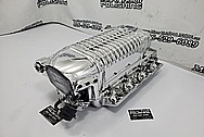 Aluminum Whipple Supercharger Casing AFTER Chrome-Like Metal Polishing and Buffing Services / Restoration Services - Aluminum Polishing 