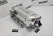 Aluminum Whipple Supercharger Casing AFTER Chrome-Like Metal Polishing and Buffing Services / Restoration Services - Aluminum Polishing 