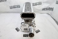 Weiand Aluminum Supercharger AFTER Chrome-Like Metal Polishing and Buffing Services / Restoration Services - Aluminum Polishing - Supercharger Polishing