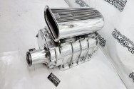 Weiand Aluminum Supercharger AFTER Chrome-Like Metal Polishing and Buffing Services / Restoration Services - Aluminum Polishing - Supercharger Polishing