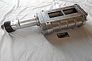 B&M Ford Aluminum Supercharger / Blower BEFORE Chrome-Like Metal Polishing - Aluminum Polishing 