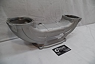 Magnuson/Eaton TVS2300 Aluminum Supercharger / Blower Inlet BEFORE Chrome-Like Metal Polishing - Aluminum Polishing