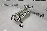 Edelbrock Aluminum Supercharger / Intake Manifold Combination BEFORE Chrome-Like Metal Polishing and Buffing Services / Restoration Services - Aluminum Polishing - Supercharger Polishing