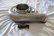 Ford Mustang Aluminum Supercharger / Blower BEFORE Chrome-Like Metal Polishing and Buffing Services / Restoration Services 